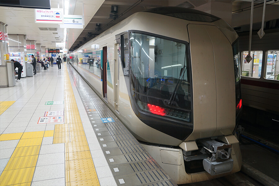 Limitted Express train to Nikko