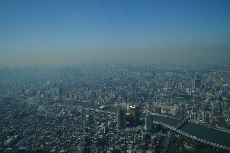 View at the Tembo Deck at 350 meters