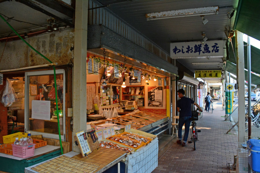 Honchoshimo market Niigata