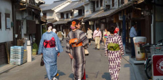 Top 3 Little Edo Traditional Streets in Japan Little Edo Ladies Walking