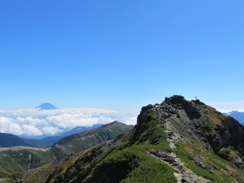 Forth Highest Mountain in Japan,Mt.Aino