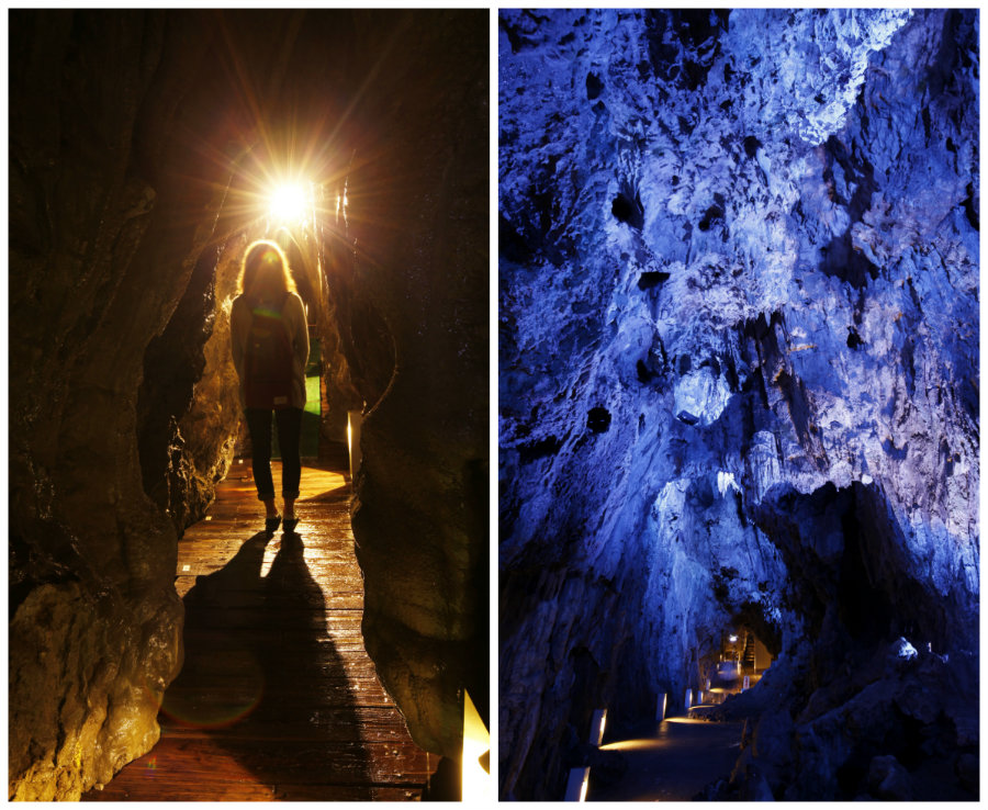 dragon blue caves ryusendo inside