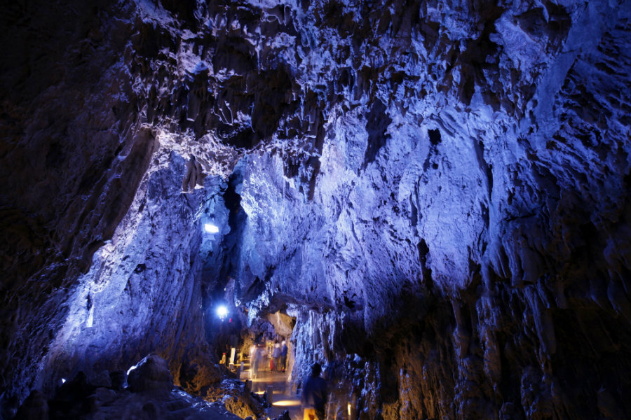 dragon blue caves ryusendo