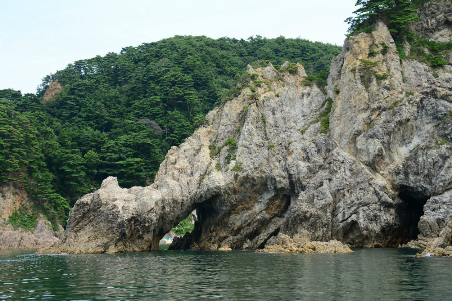 sasagawa nagare unique rocks and reefs