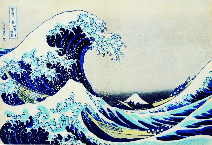 Ukiyoe Great Wave Kanagawa