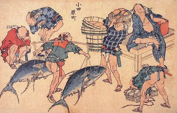Hokusai Fishermen