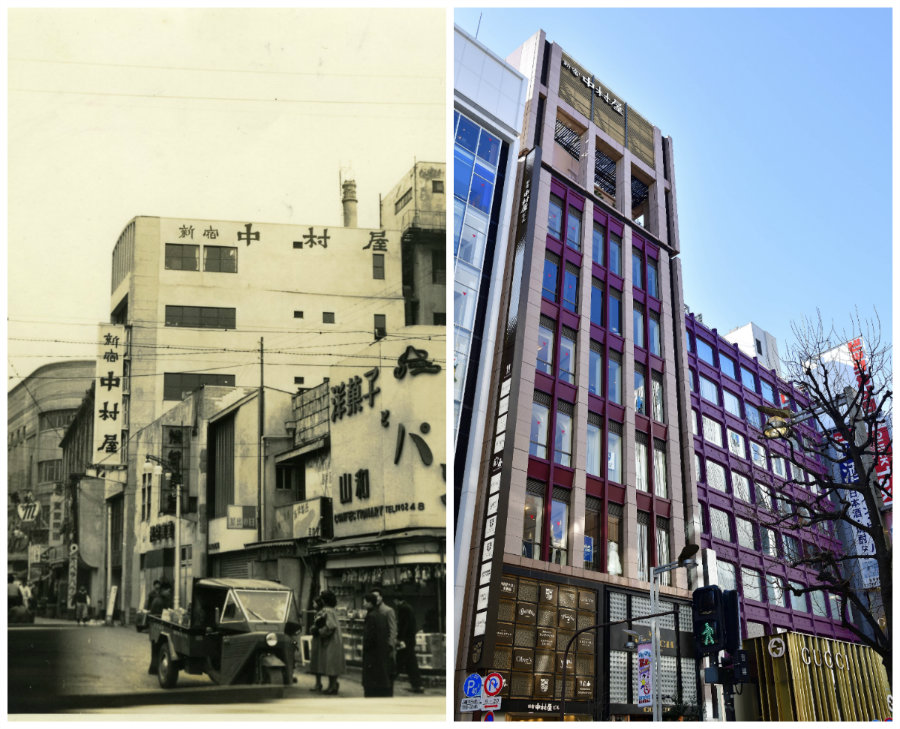 Shinjuku Nakamuraya then and now