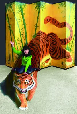 Trick Art Tiger
