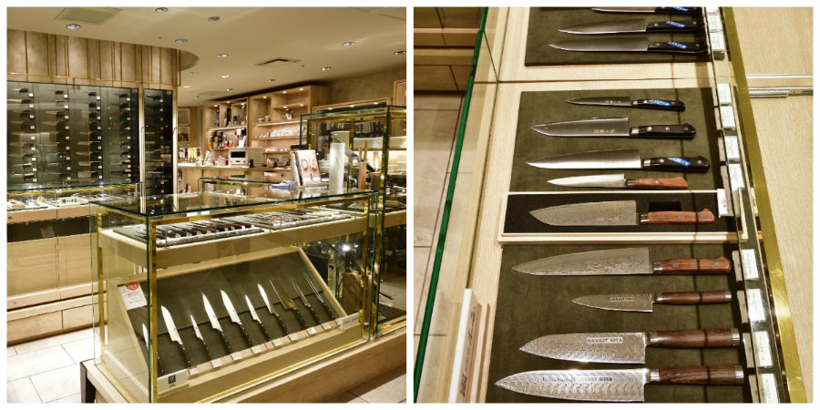 isetan kitchen knives shop