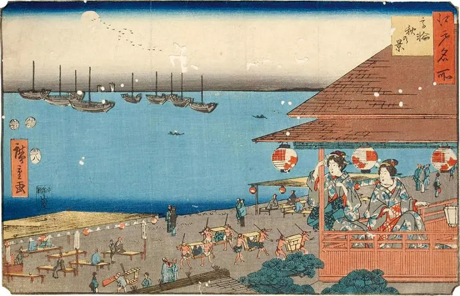 Odaiba Kurofune Ukiyoe