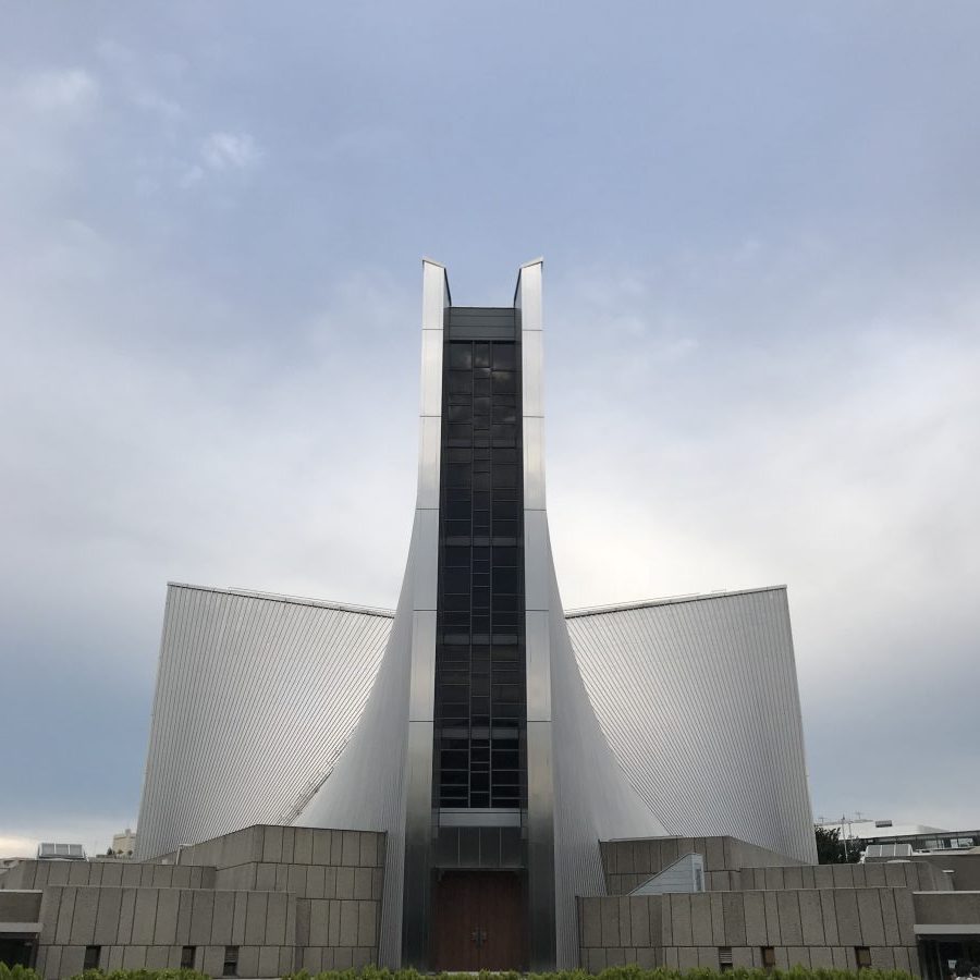 St. Mary's Cathedral - by Kenzo Tange