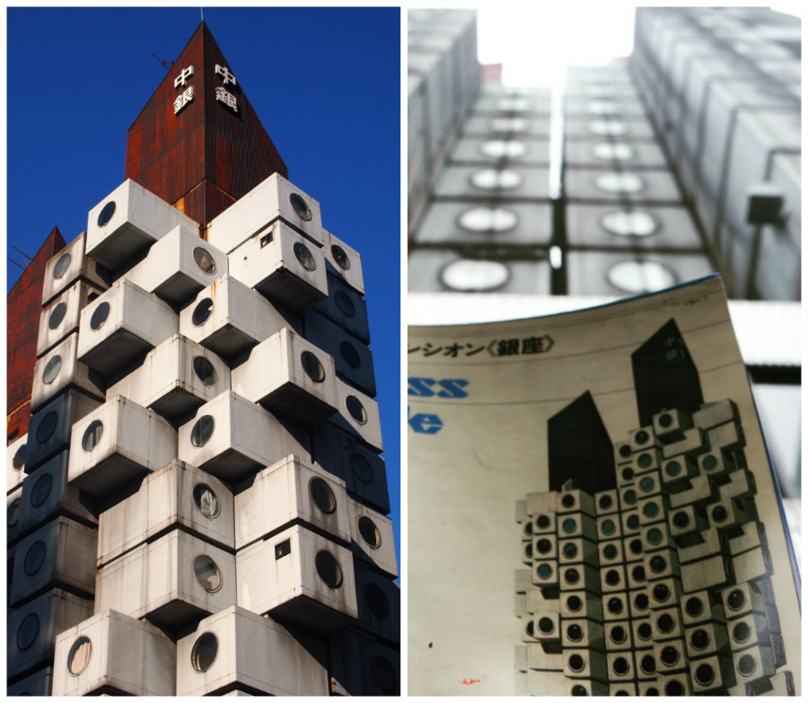 NAKAGIN CAPSULE TOWER BUILDING