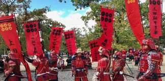 Matsuri hunting at Matsushiro Castle in Nagano