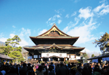 Nagano Station Area:A cultural core, a splendid temple and a historical gathering spot Zenkoji