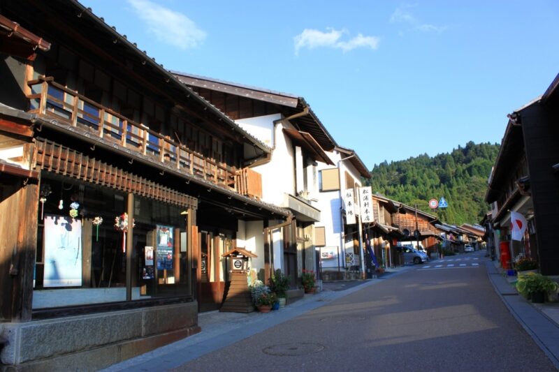 Iwamura Castle Town in Japan