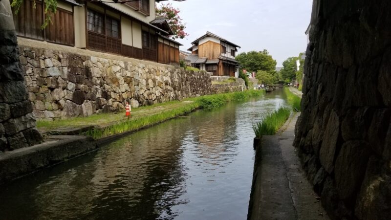 Omihachiman Castle Town in Japan