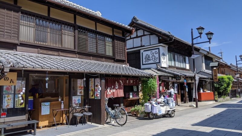 Kawagoe Castle Town in Japan