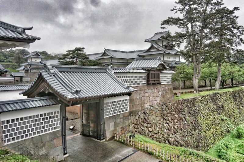 Kanazawa Castle Town in Japan
