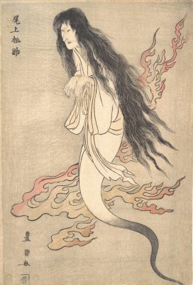 The Ghost of the Murdered Wife Oiwa Utagawa Toyokuni 1812