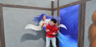 Shiver your excited cells with Japanese Spiritual Creatures and Monsters in Tokyo Trick Art Museum