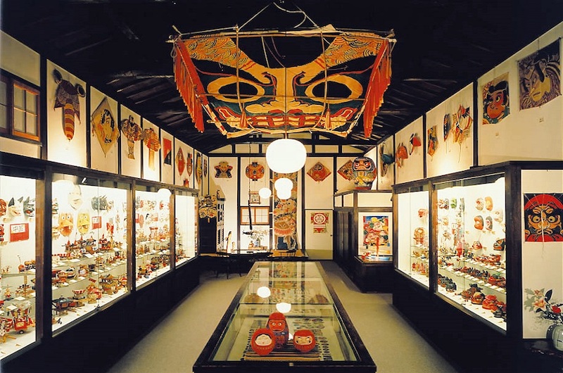Inside of the Japan Toy Museum