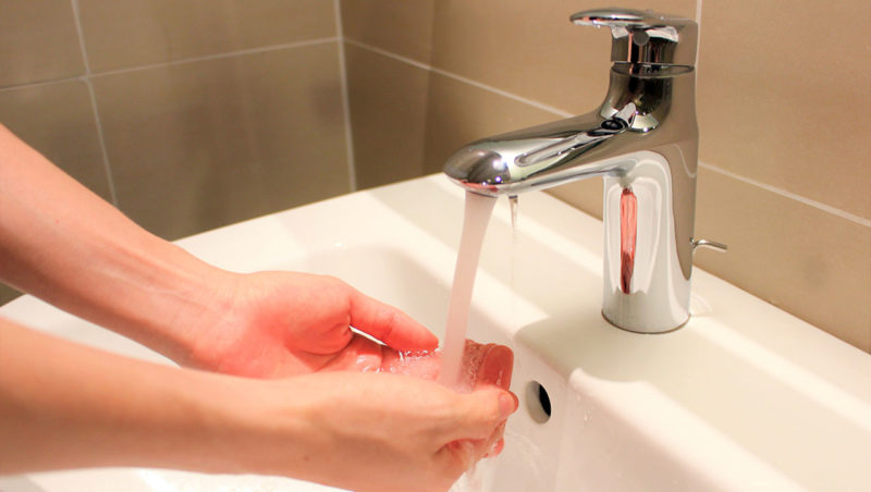 Hand towels or handkerchiefs are an everyday necessity in Japan.