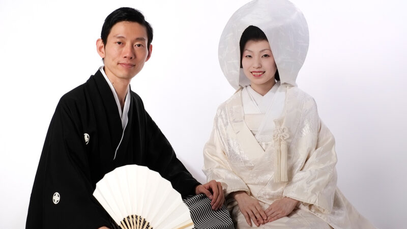 Difference between men's and women's kimono