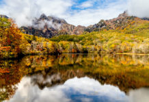 Nagano: Refresh Yourself in Your Own Way Kagamiike pond mirroring the Togakushi Mountains in Togakushi