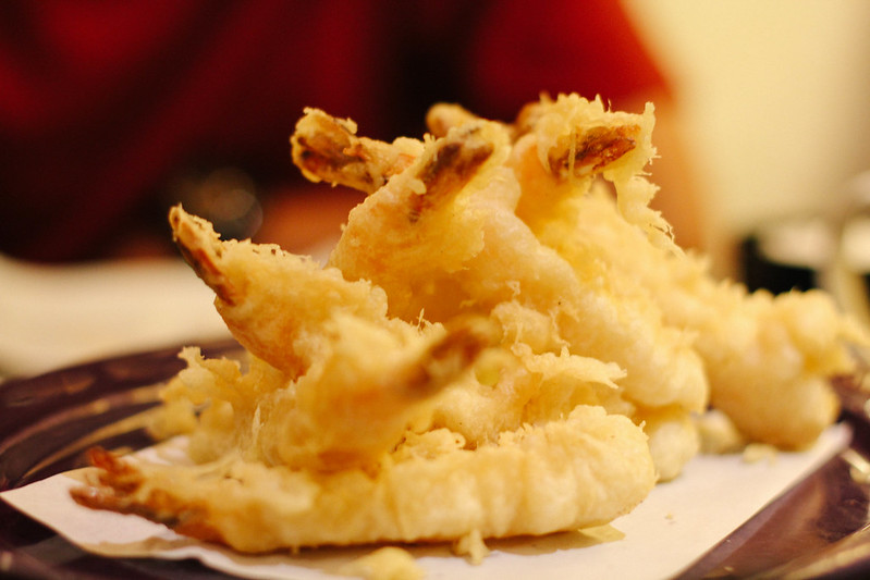 Japanese traditional dish tempura