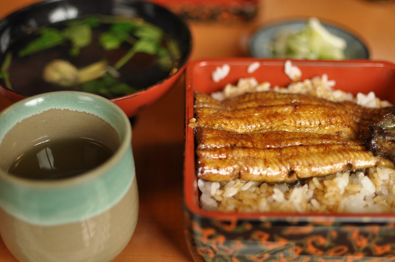 Japanese traditional dish unagi