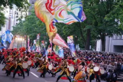 The Sapporo Yosakoi Soran Festival